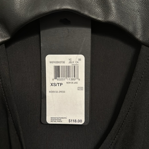 BNWT Guess Aiden Dress Black - Picture 6 of 7